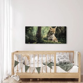 Tablou cu vulpe (120x50 cm)