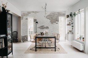 Fototapet, Ivory Bricks, Soft Plaster, Rebel Walls