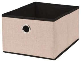 Cutie depozitare, deschisă, culoarea crem, 32x25x8 cm, Storage Solutions