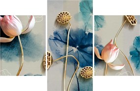 Tablou cu flori (90x60 cm)
