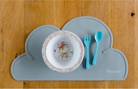 Suport din silicon pentru masă Kindsgut Cloud, 49 x 27 cm, gri închis