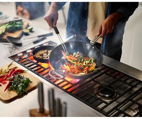 Tigaie tip wok cu suprafață ceramică ø 32 cm Space – Joseph Joseph