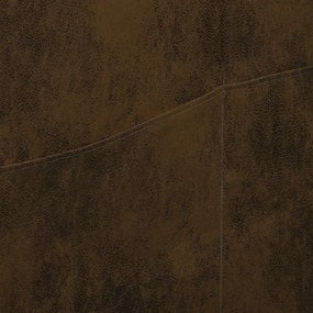 Fotoliu maro cu tapițerie din imitație de piele Lofty Lilly – Miuform