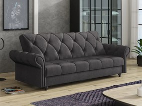 Canapea extensibilă Nyzopo (Gri închis) (cu sp. depozitare). 1105591