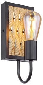 Aplica de perete stil rustic natural HALIA