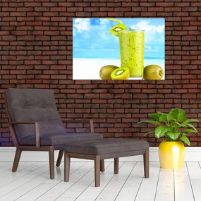 Tablou - smoothie kiwi (90x60 cm)