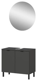Set mobilă de baie gri antracit Arcena – Germania