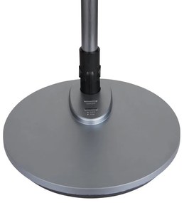 Lampa de birou aluminiu, plastic gri inchis LED CCT CASALA