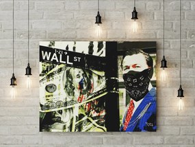 Tablou canvas Wolf Of Wall Street - 90x60 cm 90x60 cm