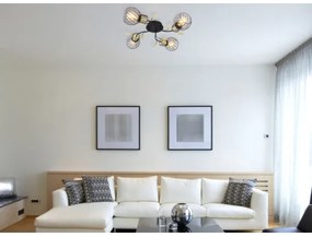 Lustră aplicată LALLY 4xE27/40W/230V Globo 54113-4D