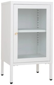 Vitrină albă din metal 38x70 cm Dalby – House Nordic