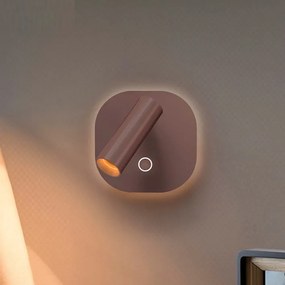 Aplica LED design modern Biblos maro oxid