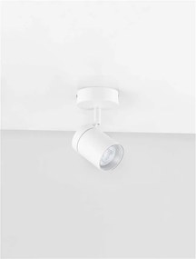 Plafoniera/Spot directionabil IP44 ALMA 1L alb