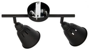 Spot FIONA 2xE14/8W/230V negru