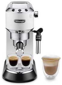 Espressoare DeLonghi EC685.W, 1300W, 15 bar, 1.1 l, 3 adaptoare, Controlul temperaturii, Alb