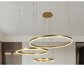 Lustră LED dimabilă pe cablu LED/125W/230V 3000-6500K + telecomandă