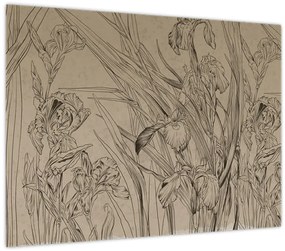 Tablou - Contururile plantelor (70x50 cm)