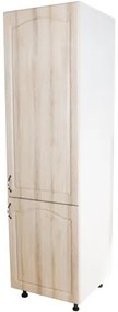 Corp pentru frigider incorporabil Zebra MDF sonoma mustata - usi dreapta