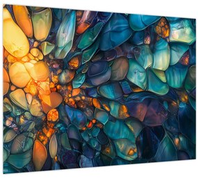 Tablou pe sticlă - Mozaic de sticlă (70x50 cm)