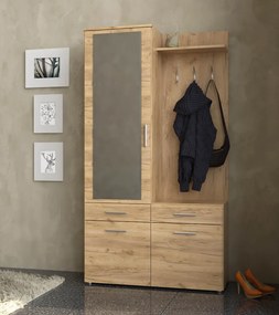 Set pentru hol, stejar artisan, LEVITO