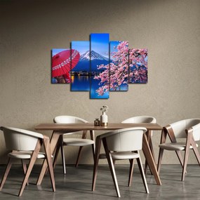 Tablou - cu privire la munte - Japonia (150x105 cm)