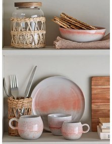 Bol mic portocaliu din gresie 525 ml Paula – Bloomingville