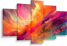 Tablou - Abstractizare dinamică (150x105 cm)