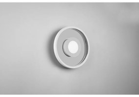 Plafonieră argintiu-lucios LED din metal ø 30 cm Ascari – Trio