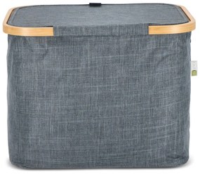 Cos pliabil NOLVIO 25 L, albastru-gri