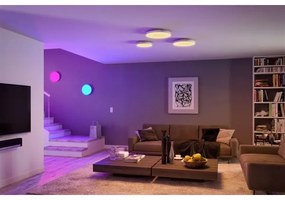 Paulmann 79899 - LED RGBW 16,5W plafonieră SMART VELORA cu dimmer 230V