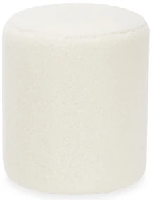 Taburet rotund tapitat, Ø 32 cm