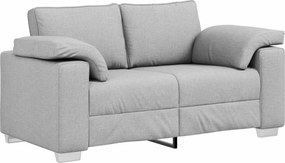 vidaXL Canapea Gri nori 160 x 80 x 82 cm țesătură