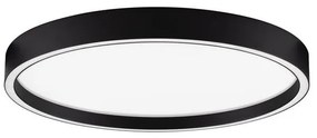 Plafoniera LED design slim ISTOS negru D-50cm