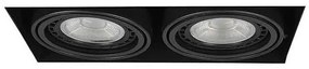 Spot incastrabil directionabil tavan/plafon NOVA GIPS 2 negru