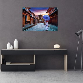 Tablou - Femeie asiatică (90x60 cm)