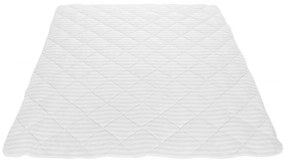 Pilota Alcam damasc white line, toamna / iarna, bambus, 140x200 cm