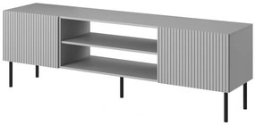 Comoda TV Asensio RTV-1 gri deschis/negru L180 cm