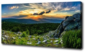 Print pe pânză Panorama de munte