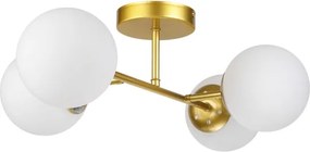 Brilagi - Lustră aplicată MALONY 4xE14/20W/230V aurie