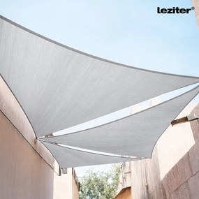 Rana Sun sail triunghiular 4x4x4 m gri