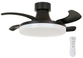 Plafonieră LED ORBIT FANAWAY 210665 LED/25W/230V negru + telecomandă