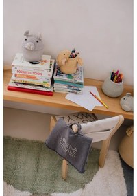 Coș de jucării pentru copii galben din material textil ø 13x15 cm Mini Charlie the Chicken – Lorena Canals