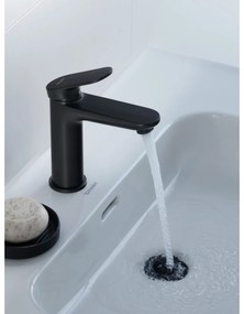 Duravit Wave baterie lavoar stativ negru WA1020001046