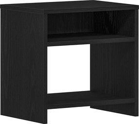 vidaXL Noptiera stejar negru 40x30x40 cm lemn prelucrat