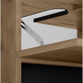 Dulap sub chiuvetă în culoare naturală cu aspect de lemn de stejar 60x55 cm Wisla – Støraa