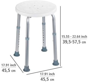 Scaun pentru cadă sau duș 45 x 45 cm Bath/Shower - Wenko