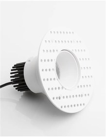 Spot LED incastrabil tavan fals / plafon SELENE alb