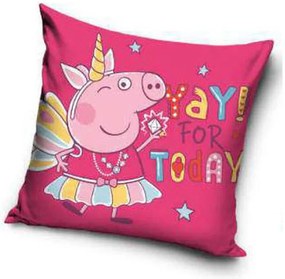 Purcelușa Peppa Husă de pernă Yay 40x40 cm