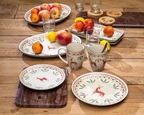 Farfurie rotunda din ceramica, D25.5cm, "Frimas"