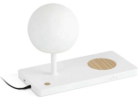 Veioza LED / Lampa de masa ultramoderna USB / Wireless charger NIKO